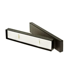 Männer|Arbeitszimmer^Art Glass Geschenkverpackung "Feder" (23,5x5x2,5cm)