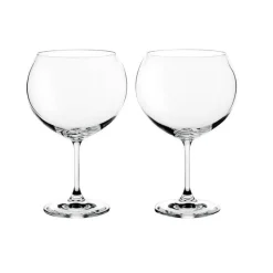 Gläserset|Cocktailgläser^Cristalica Kingdom GinTonic Glas Cocktail Weinglas Ballon 2er-Set 990ml klar Kristallglas XXL