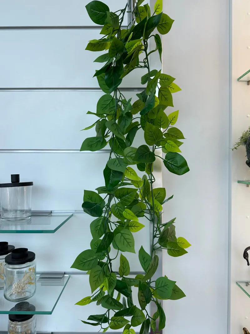 Kunstblumen^Cristalica Girlande-Kunstpflanze, Länge ca. 180cm