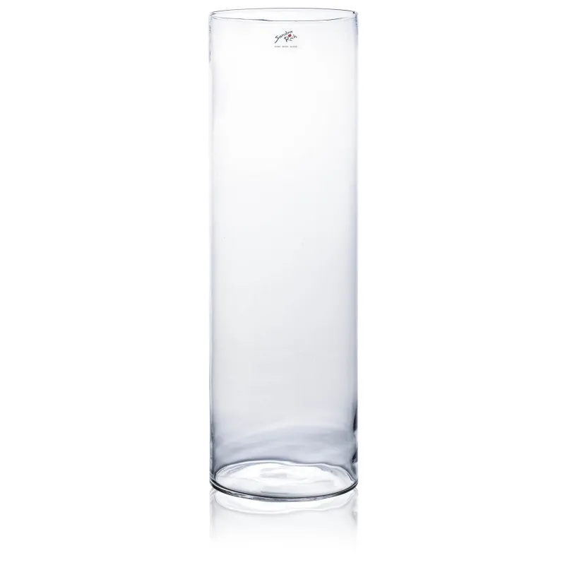 Vasen^Cristalica Glas Dekovase Zylinder (60cm)