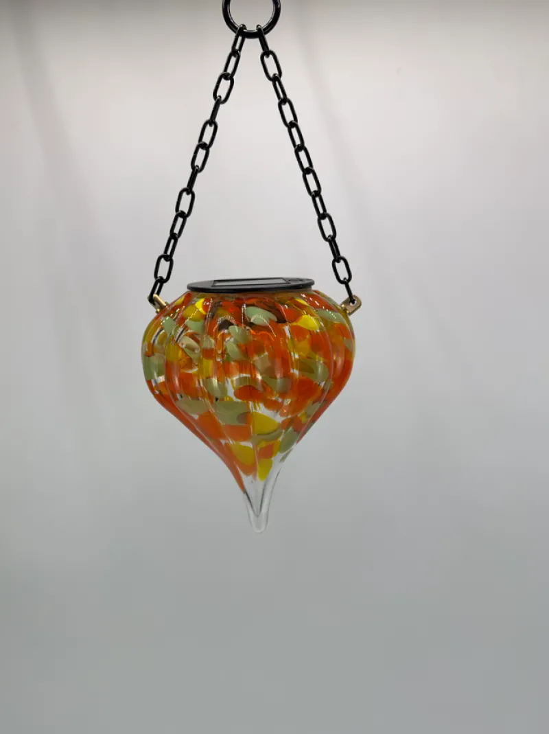 Sonstiges|Ostern^Cristalica Glas Gartenkegel Blumenkegel Höhe ca. 35cm Bunt Handarbeit