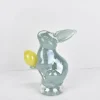 Tiere & Figuren|Ostern^Cristalica Glas Hase Deko Osterhase Höhe ca. 17cm Handarbeit
