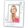 Hochzeit|Hochzeit^Cristalica GmbH Glasbilderrahmen Debby ( Galerie Format 13x18cm Fotorahmen Portrait Kristallglas