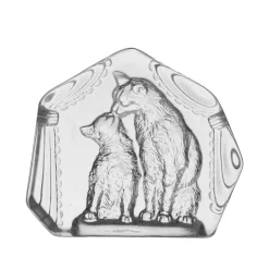 Pokal & Glasblock|Männer^Cristalica Kingdom Glasblock Katzen 12,5cm