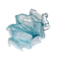 Blüten^Cristalica Glasblüte Italy 22 cm mit Stab