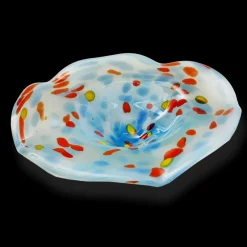 Blüten^Art Glass Glasblume Ø ca. 34 cm in Variationen inkl. Stab