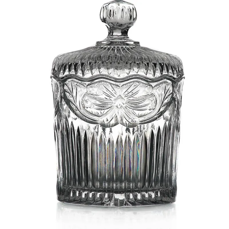 Bonbonieren|Ostern^Cristalica Glasdose Bonboniere 20 cm, transparent, aus Bleikristall