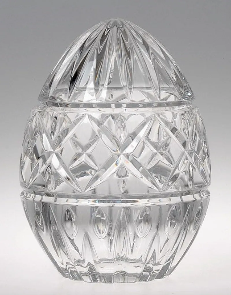 Bonbonieren|Ostern^Cristalica Glasdose Bonboniere Ei Imperial 14cm