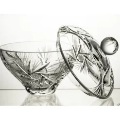 Schmuckdosen & Schalen|Dosen^Glaswaren sonstige Glasdose Schleuderstern 18cm