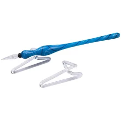 Männer|Arbeitszimmer^Cristalica Kingdom Glasfederständer transparent