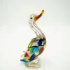 Tiere & Figuren|Ostern^Cristalica Glasfigur Ente Höhe ca. 37cm Bunt Handarbeit