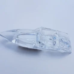 Sport & Hobby|Männer^Cristalica Glasfigur Motorboot Geschenk Hobby Kristallglas klar 12cm Sammlerstück