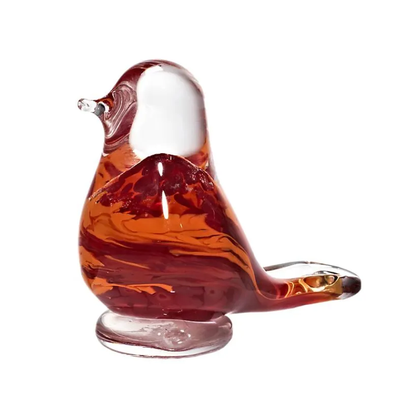 Tiere & Figuren^Cristalica Handcraft Glasfigur Spatz (8cm)
