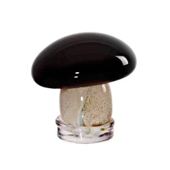 Blumen^Cristalica Handcraft Glasfigur Steinpilz