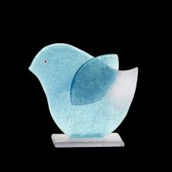Tiere & Figuren^Art Glass Glasfigur Vogel Fusing 11cm