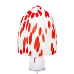 Tiere & Figuren^Art Glass Glas-Hut-Pilz 25cm Gartenflair inkl. Stab