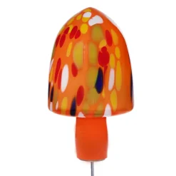 Tiere & Figuren^Art Glass Glas-Hut-Pilz 33cm Gartenflair inkl. Stab