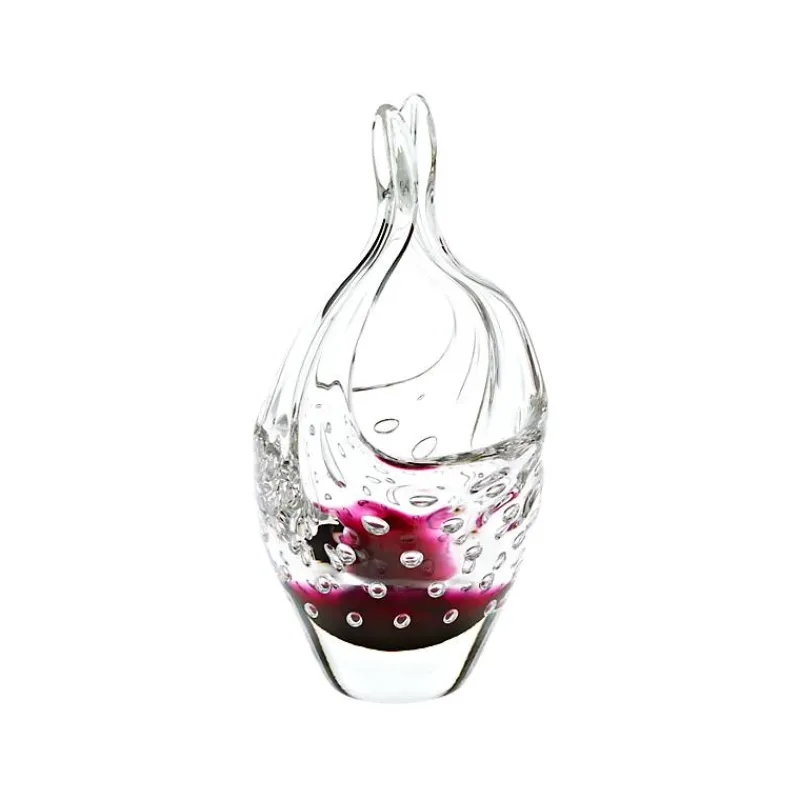 Ostern|Ostern^Art Glass Glaskorb Red Queen 23 cm