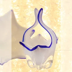 Ostern|Ostern^Art Glass Glaskorb White Queen 23,5 cm