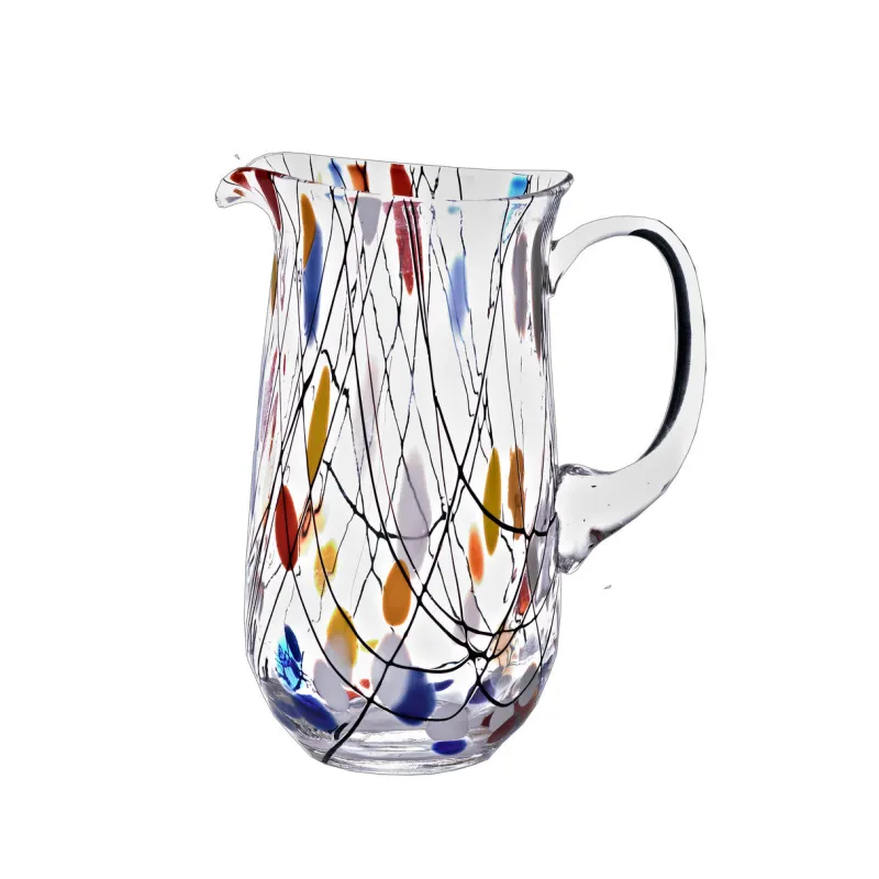 Geburtstag|Ostern^Cristalica Glaskrug 1,5 Liter inkl. 4 Trinkgläser 250ml Maria