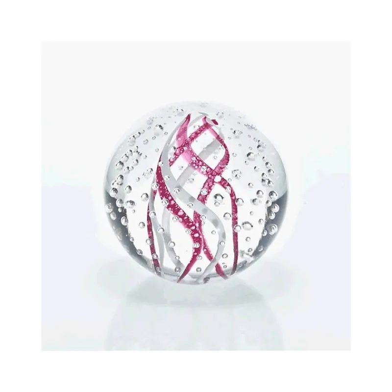 Arbeitszimmer^Art Glass Glaskugel/ Briefbeschwerer (10cm)