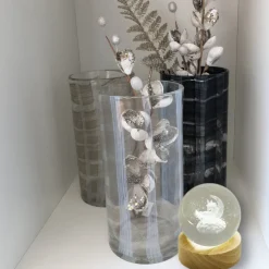 Valentienstag|Tiere & Figuren^Cristalica Glaskugel Hologramm Motive inkl. Holz LED-Untersetzer