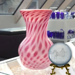 Sternzeichen|Valentienstag^Cristalica Glaskugel mit Sternzeichen und Stand Durchmesser ca. 6cm