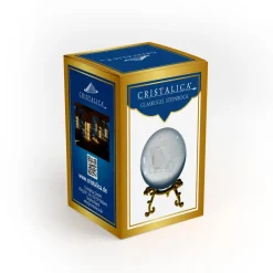 Sternzeichen|Valentienstag^Cristalica Glaskugel mit Sternzeichen und Stand Durchmesser ca. 6cm