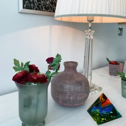 Valentienstag|Frauen^Cristalica Glaspyramide mit Sternzeichen Höhe ca. 6,5cm