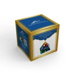 Valentienstag|Frauen^Cristalica Glaspyramide mit Sternzeichen Höhe ca. 6,5cm