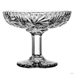 Schalen & Schüsseln|Schalen^Glaswaren sonstige Glasschale auf Fuß Schleuderstern 15cm