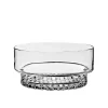 Schalen & Schüsseln|Schalen^Cristalica Kingdom Glasschale Clubs Dots am Boden Höhe ca. 12cm