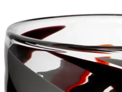 Halloween|Schalen & Schüsseln^Amara Design Glasschale Flame 21cm rot