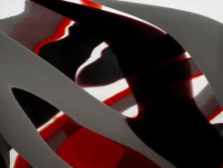 Halloween|Schalen & Schüsseln^Amara Design Glasschale Flame 21cm rot