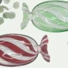 Valentienstag|Schalen & Schüsseln^Cristalica Glasschale Fusing Bonbon Länge ca. 34cm