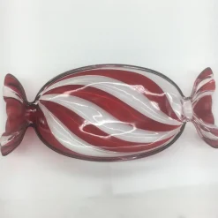 Valentienstag|Schalen & Schüsseln^Cristalica Glasschale Fusing Bonbon Länge ca. 34cm