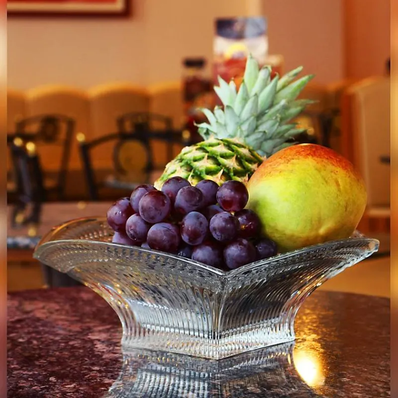 Xxl|Schalen^Cristalica Kingdom Glasschale Imperial 32cm