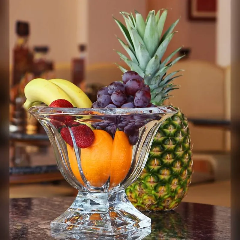 Schalen^Cristalica Kingdom Glasschale Panel Imperial 23cm