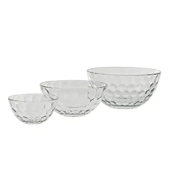 Schalen & Schüsseln^Cristalica Glasschale "Wabe" (20cm)