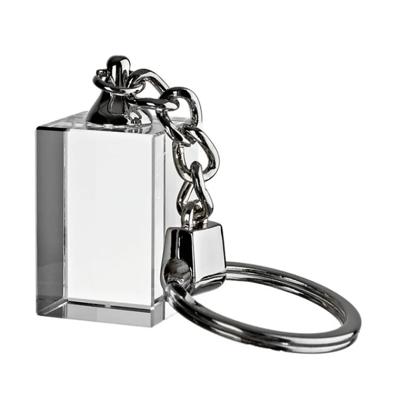 Schlüsselanhänger^Fan Unikate Glasschlüsselanhänger Rechteck Pokal 3cm