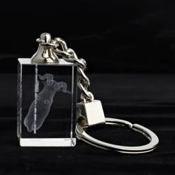 Sternzeichen|Geburtstag^Designmonster Glasschlüsselanhänger Sternzeichen Widder 3x2cm