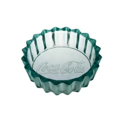 Schalen & Schüsseln|Recycling Glas^Cristalica Glasschüssel Cola 25cm Servierschüssel Salatschale Recycling-Glas