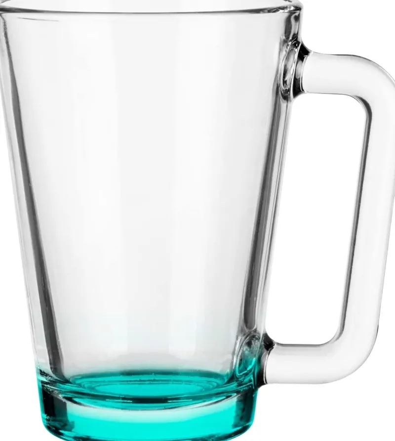 Valentienstag|Tassen^Cristalica Glastasse Colour Spring 250 ml