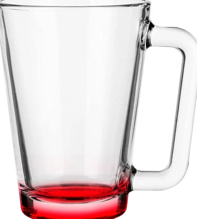 Valentienstag|Tassen^Cristalica Glastasse Colour Spring 250 ml