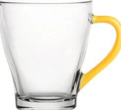 Valentienstag|Tassen^Cristalica Glastasse Colour Spring 220 ml