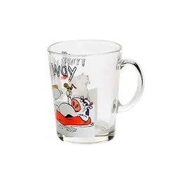 Kinder|Tassen^Cristalica Glastasse Milk Way Nadia 260ml