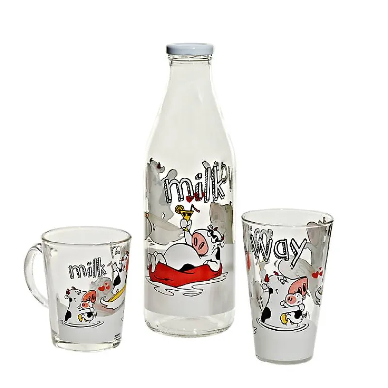 Kinder|Tassen^Cristalica Glastasse Milk Way Nadia 260ml