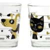 Kinder|Tassen^Glaswaren sonstige Glastasse mit Henkel Golden Pets 2er-Set 310 ml