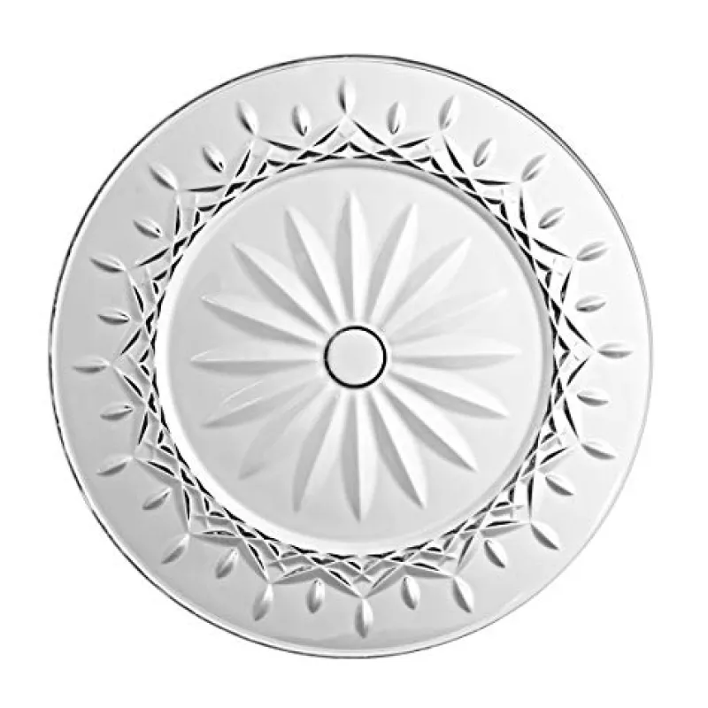 Teller & Platten|Ostern^Cristalica Glasteller 2er Set 26,5 cm