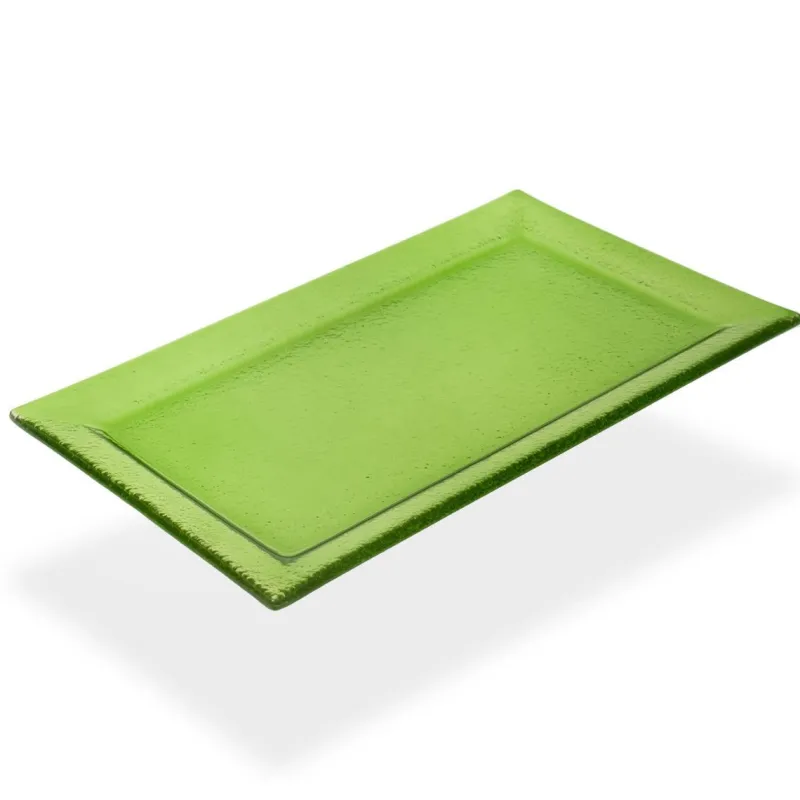 Valentienstag|Teller & Platten^Art Glass Glasteller Schale Tischdeko Design Max Fusing Glas ca. 26,5x16,3cm Handmade